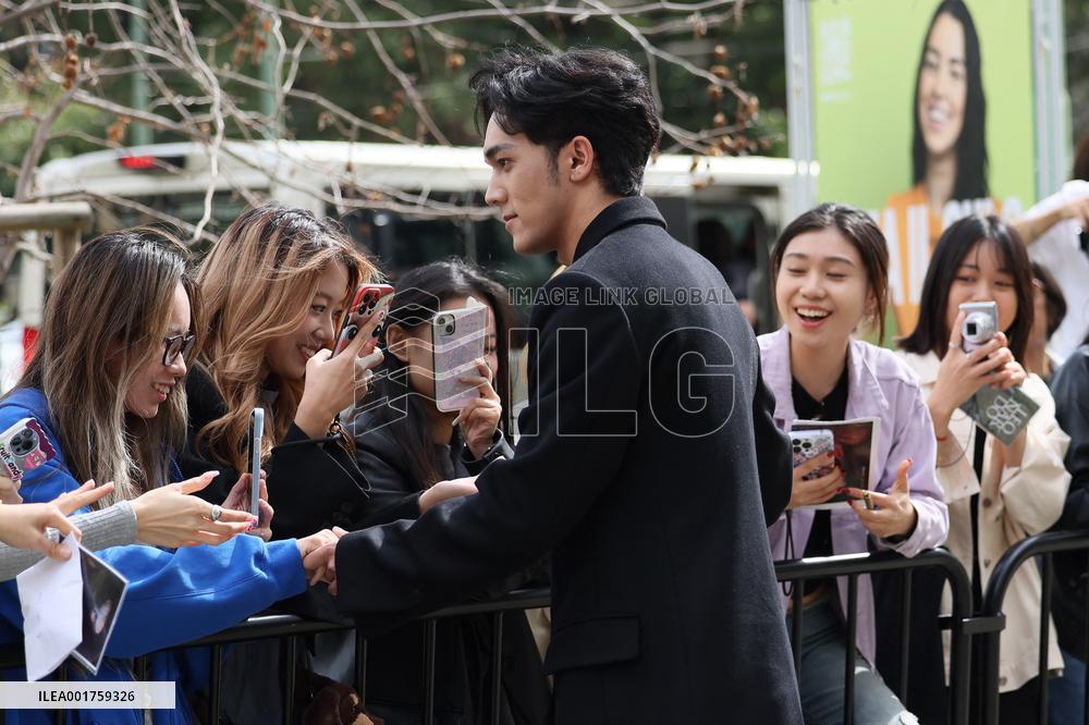 MFW - Ferragamo Arrivals