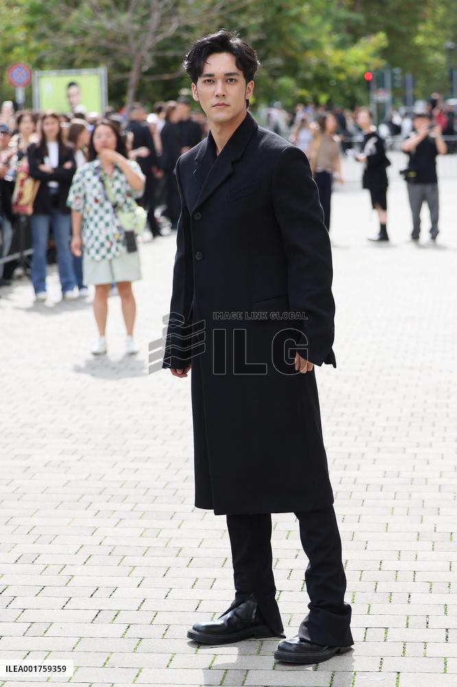 MFW - Ferragamo Arrivals