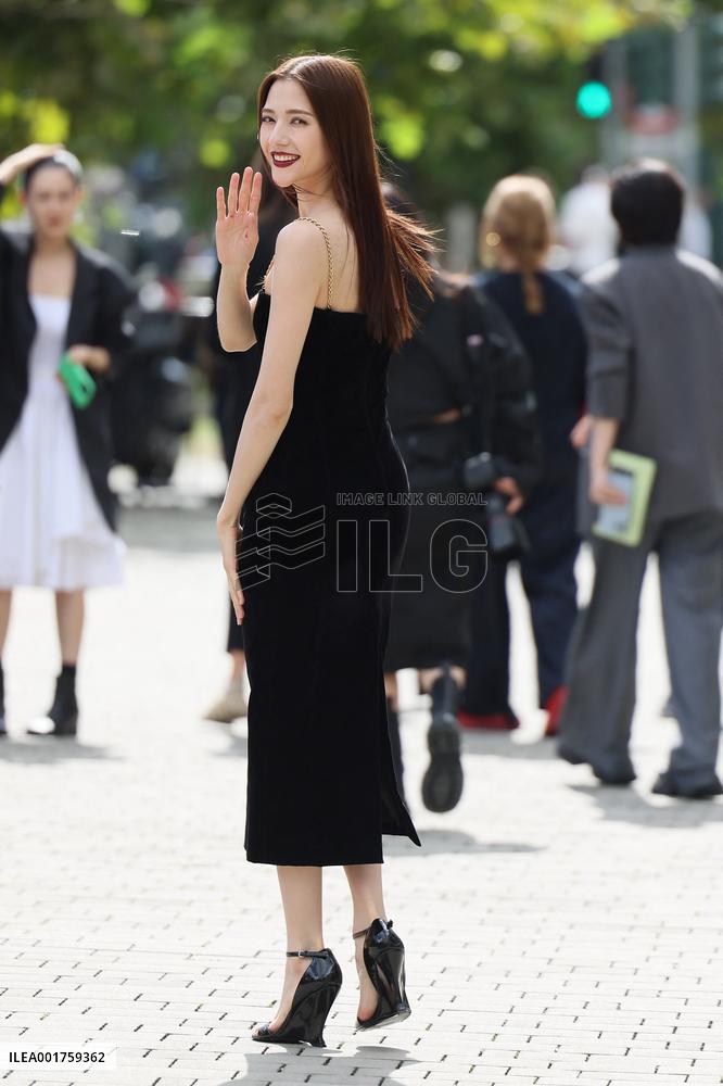 MFW - Ferragamo Arrivals