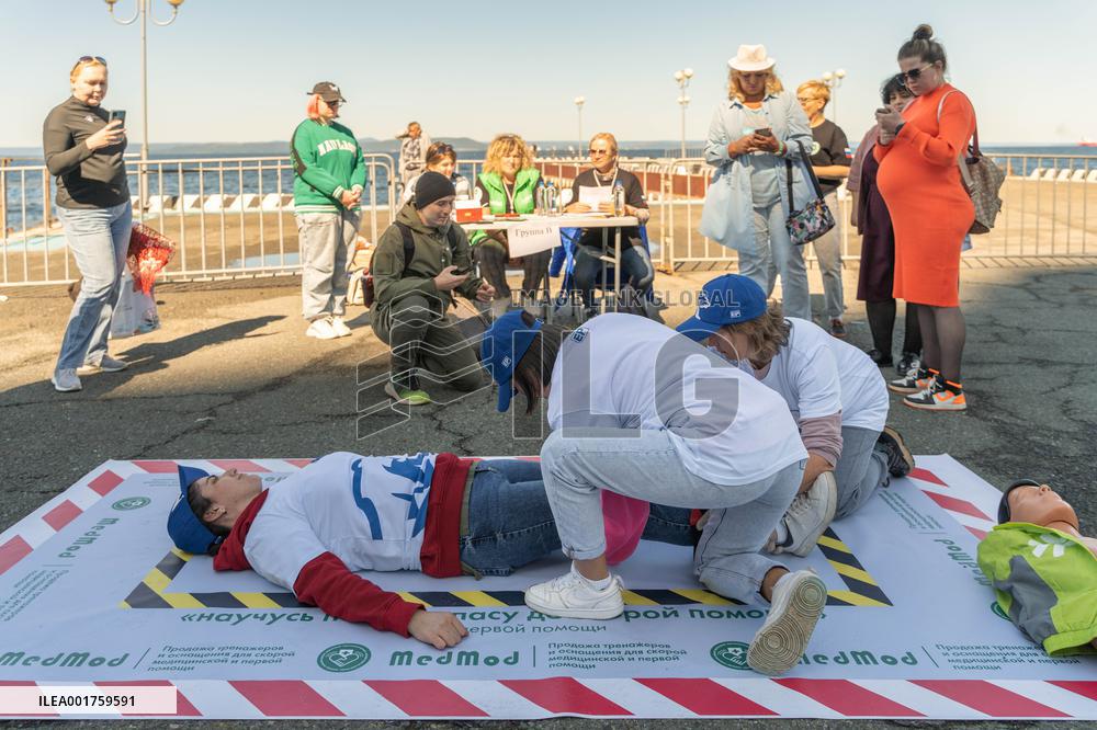 RUSSIA-VLADIVOSTOK-FIRST-AID SKILLS COMPETITION