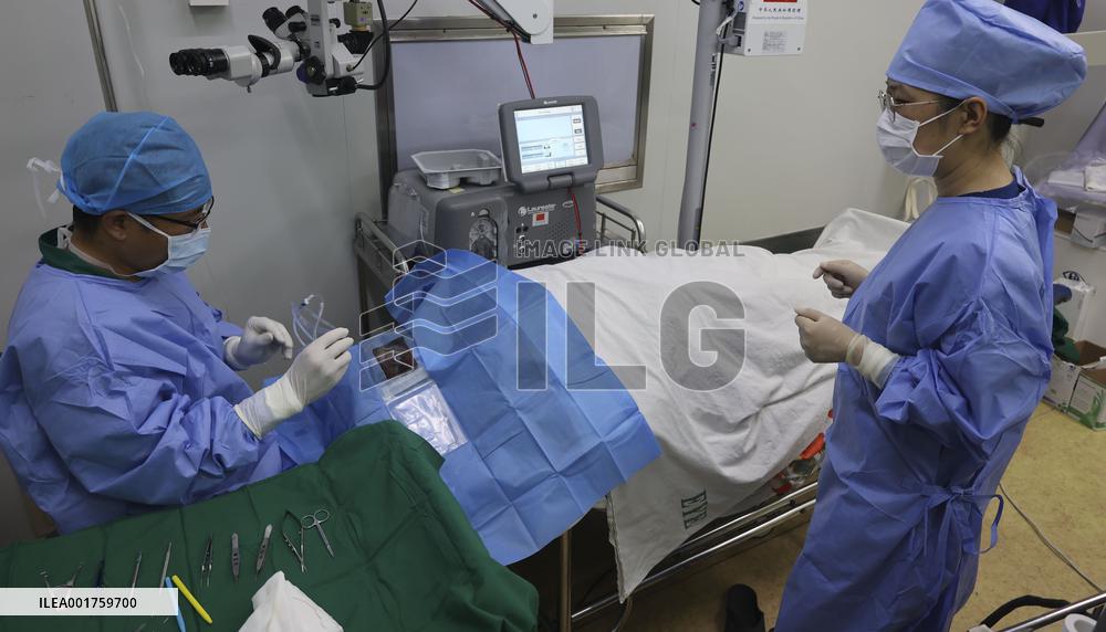 GHANA-ACCRA-CHINESE MEDICAL TEAM-FREE SURGERY