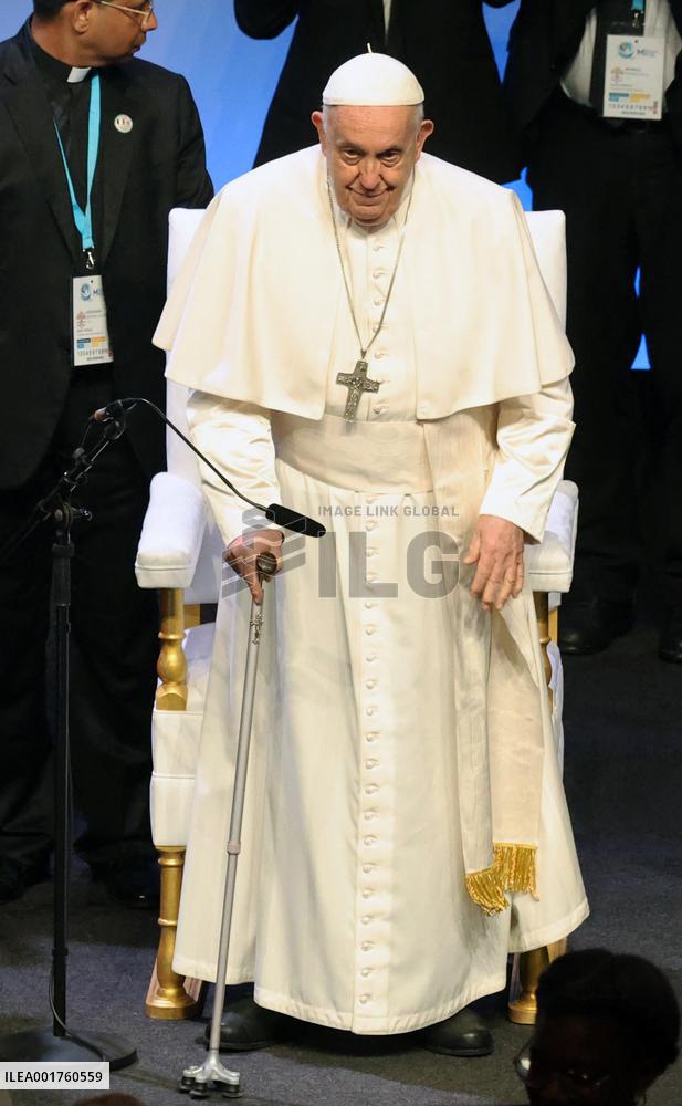Pope Francis Visits Marseille - Palais du Pharo