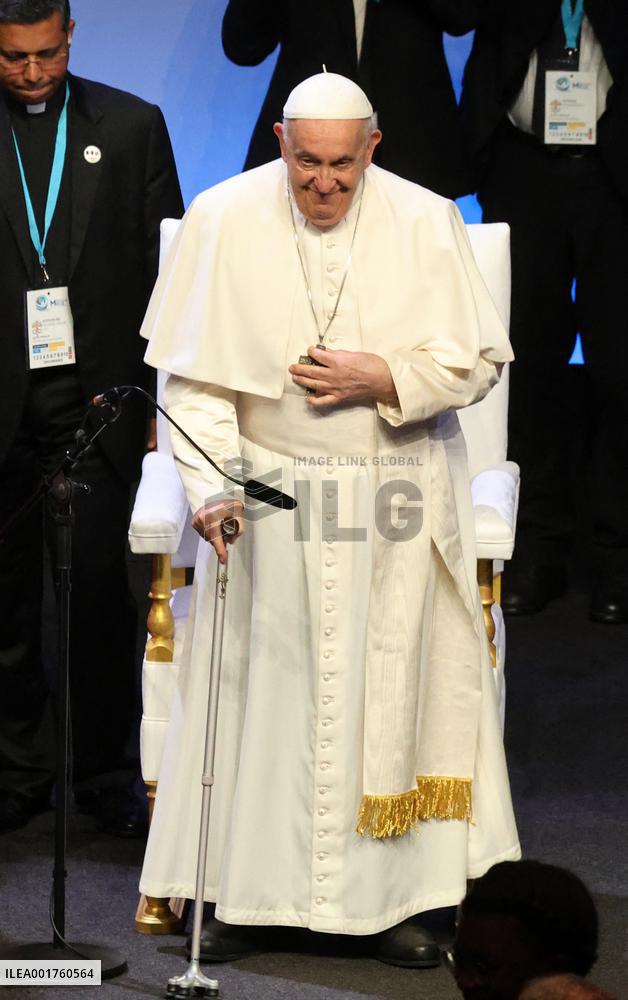 Pope Francis Visits Marseille - Palais du Pharo