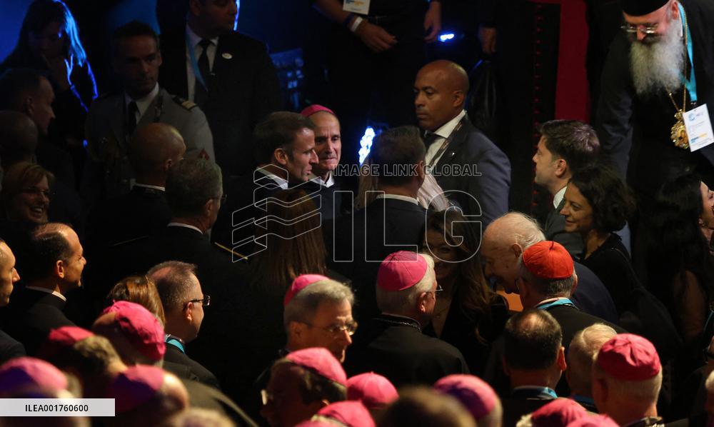 Pope Francis Visits Marseille - Palais du Pharo