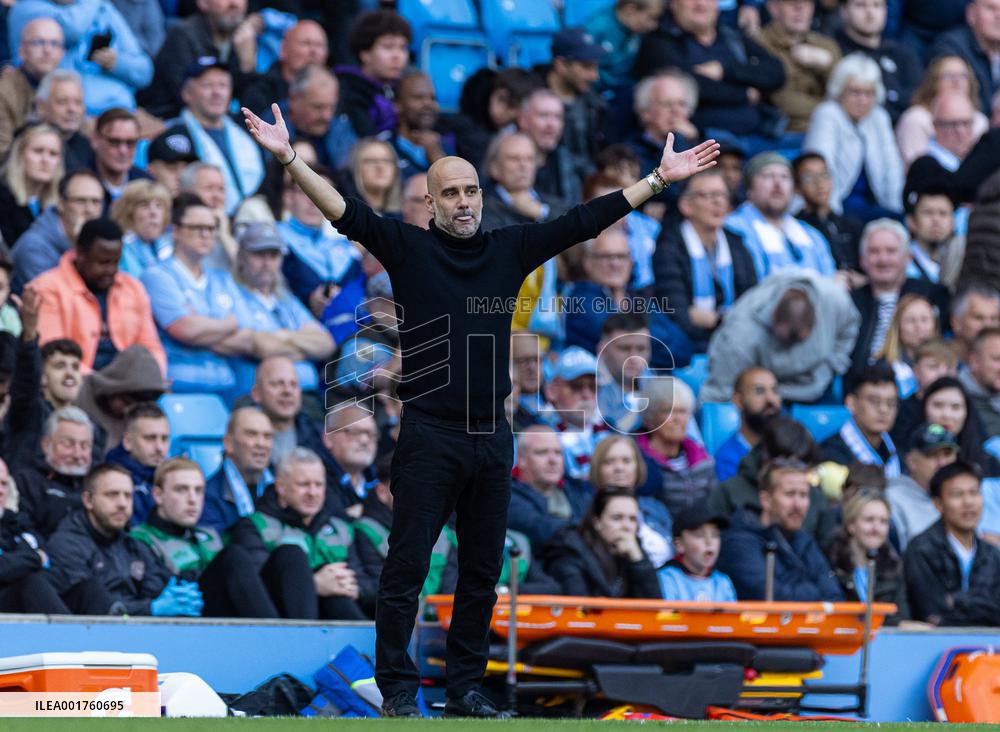 (SP)BRITAIN-MANCHESTER-FOOTBALL-ENGLISH PREMIER LEAGUE-MANCHESTER CITY VS NOTTINGHAM