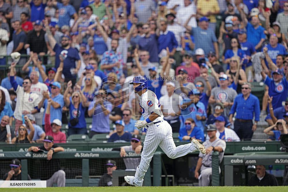 Baseball: Rockies vs. Cubs