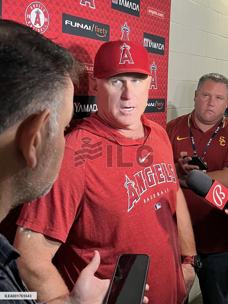 Baseball: Angels manager Nevin
