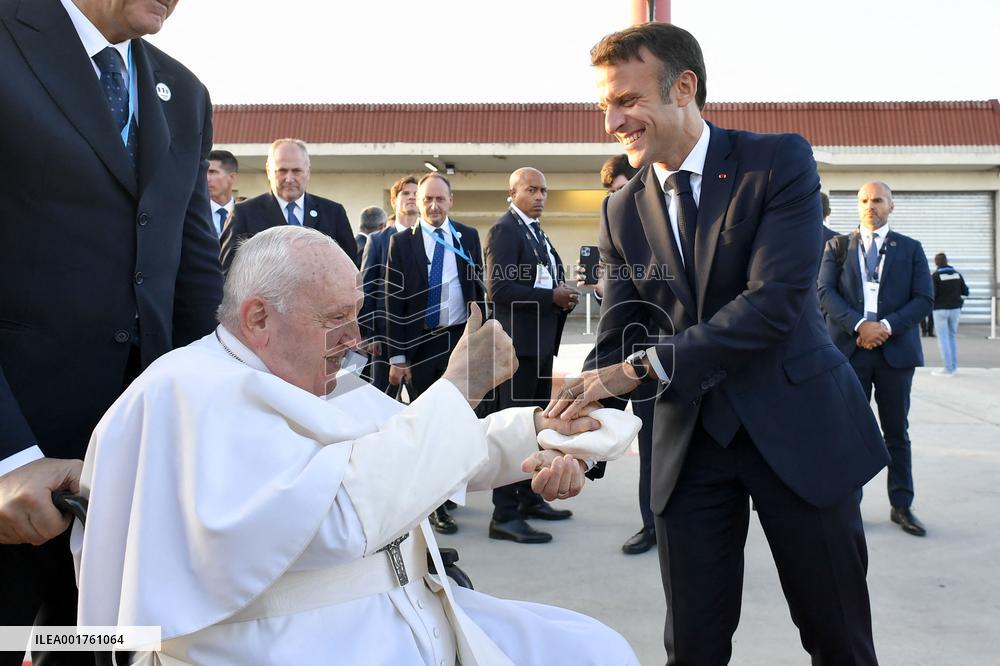 Pope Francis Visits Marseille - Farewell Ceremony