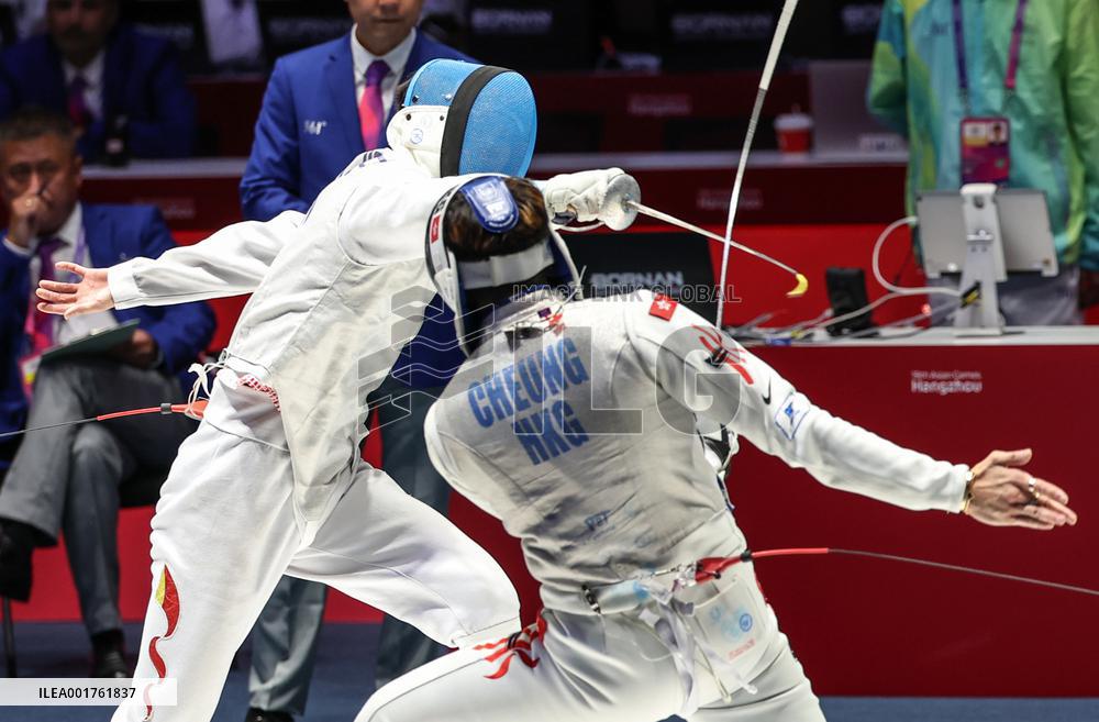 (SP)CHINA-HANGZHOU-ASIAN GAMES-FENCING (CN)