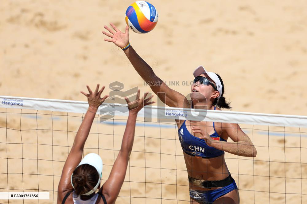 (SP)CHINA-HANGZHOU-ASIAN GAMES-BEACH VOLLEYBALL (CN)