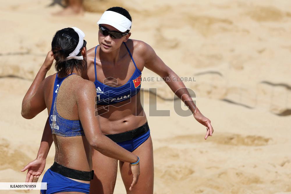 (SP)CHINA-HANGZHOU-ASIAN GAMES-BEACH VOLLEYBALL (CN)