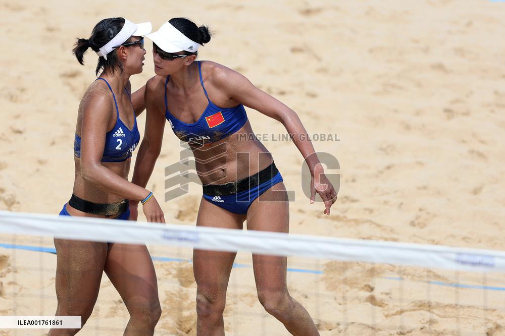 (SP)CHINA-HANGZHOU-ASIAN GAMES-BEACH VOLLEYBALL (CN)