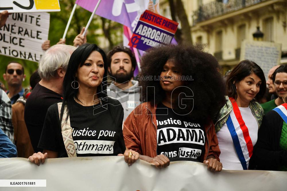 Police Brutality Protest - Paris