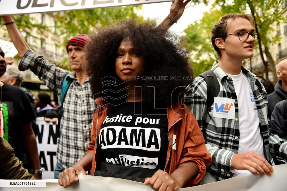 Police Brutality Protest - Paris
