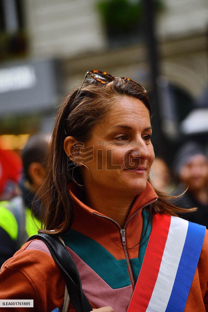 Police Brutality Protest - Paris