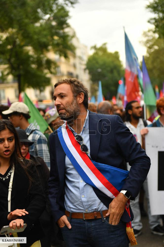 Police Brutality Protest - Paris