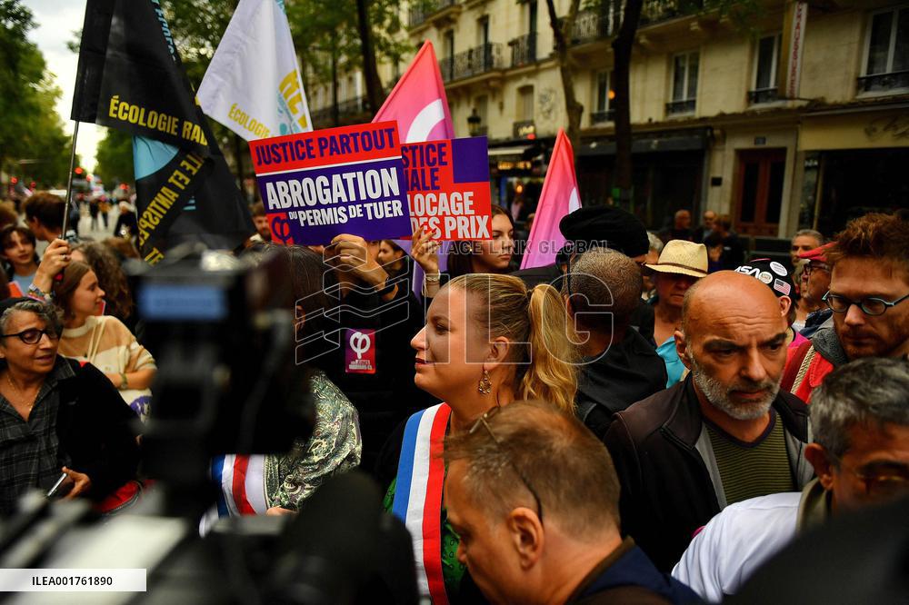 Police Brutality Protest - Paris