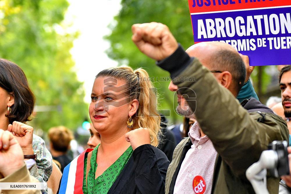 Police Brutality Protest - Paris