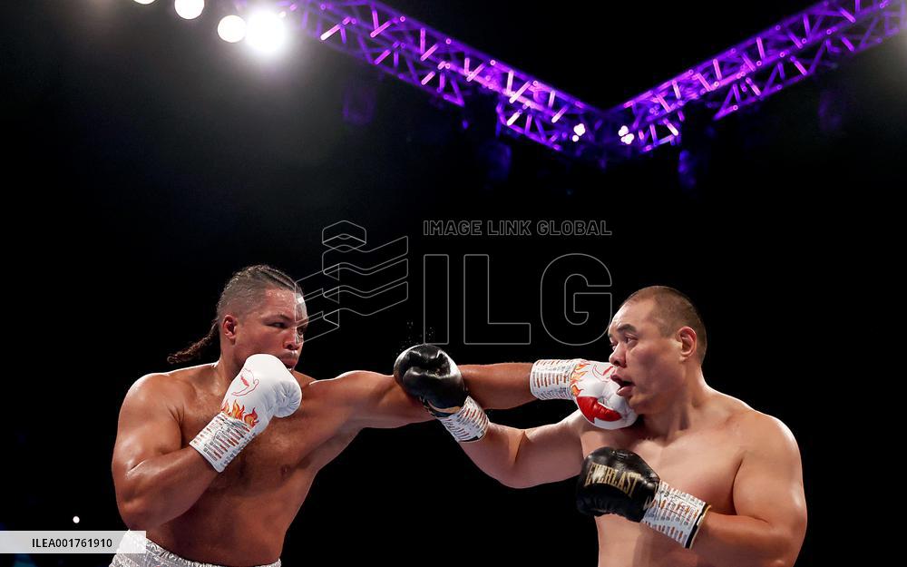 (SP)BRITAIN-LONDON-WBO-HEAVYWEIGHT INTERIM TITLE