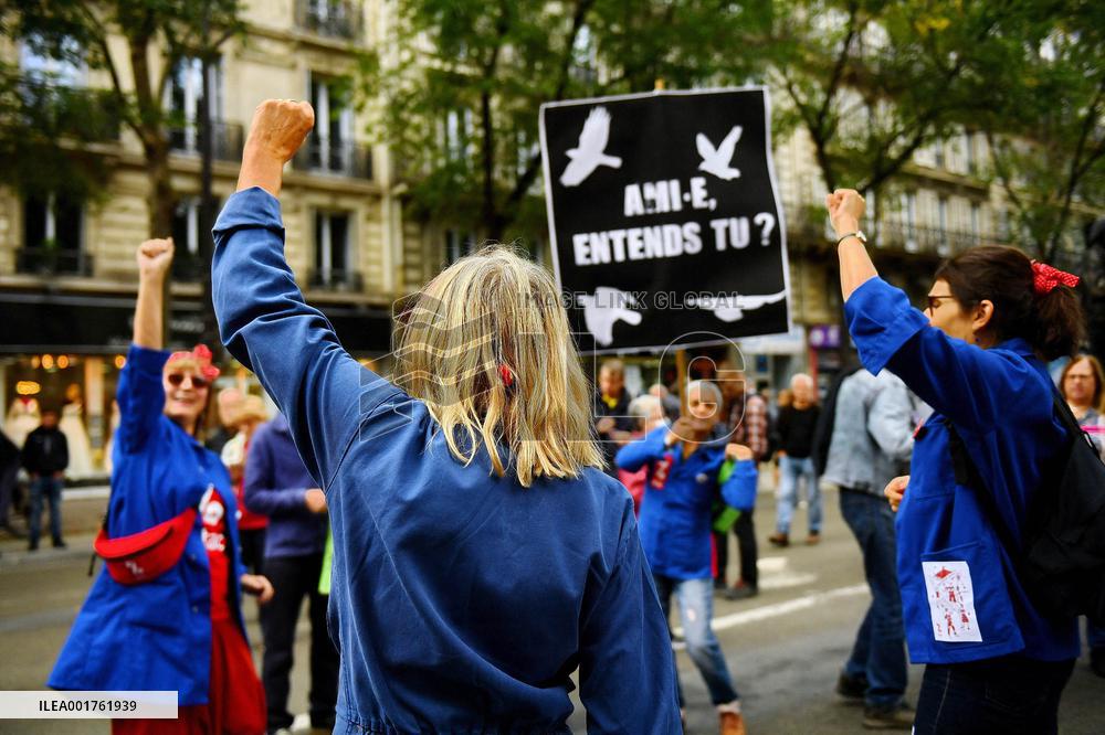 Police Brutality Protest - Paris