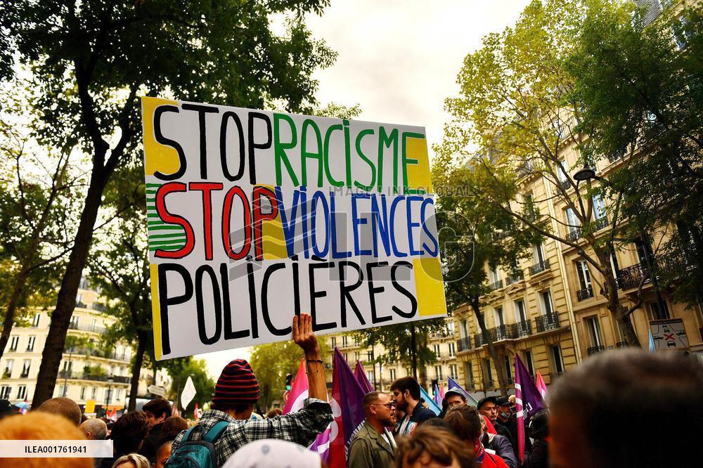 Police Brutality Protest - Paris