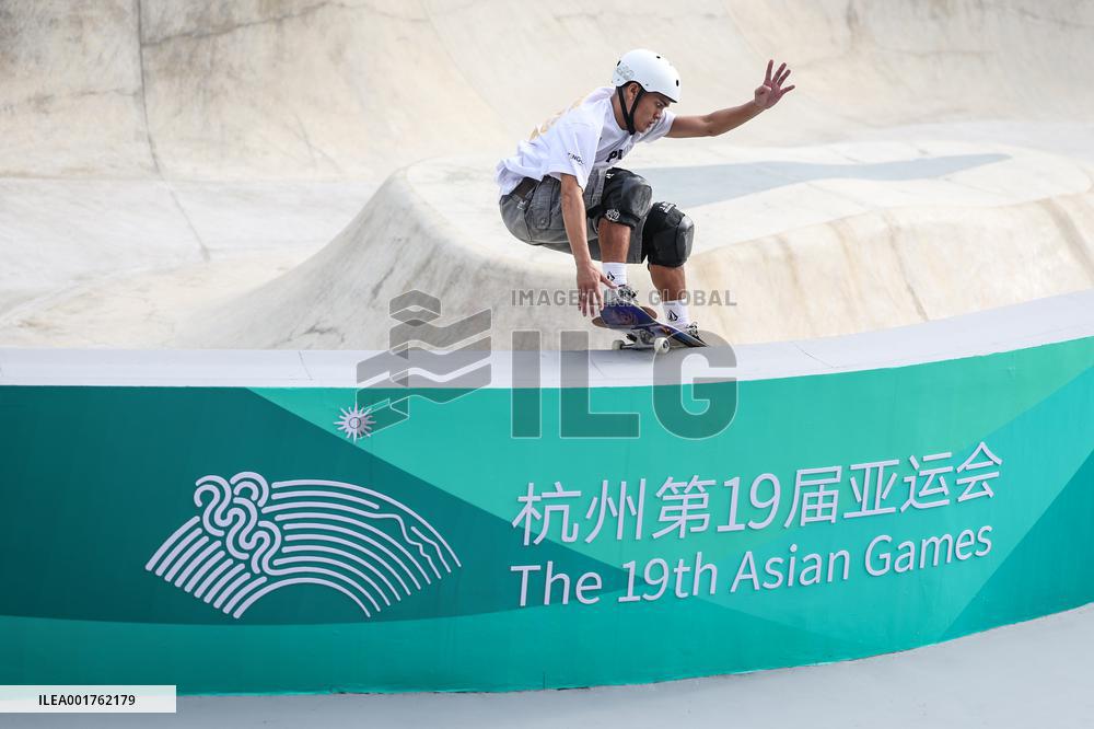 (SP)CHINA-HANGZHOU-ASIAN GAMES-SKATEBOARDING (CN)