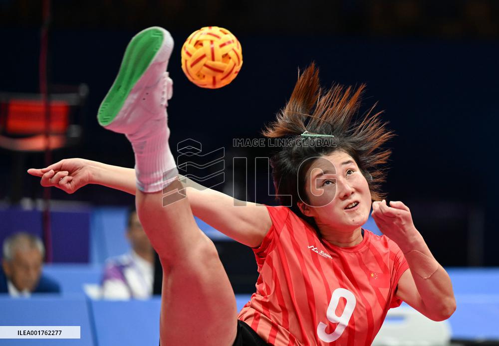 (SP)CHINA-JINHUA-ASIAN GAMES-SEPAKTAKRAW (CN)