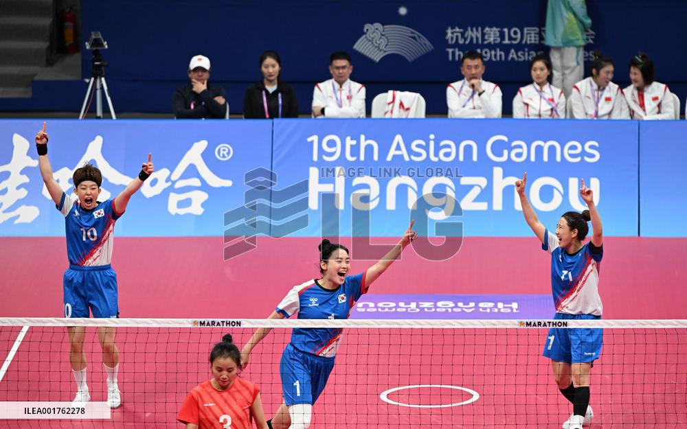 (SP)CHINA-JINHUA-ASIAN GAMES-SEPAKTAKRAW (CN)