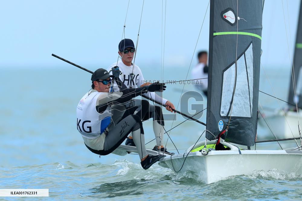 (SP)CHINA-NINGBO-ASIAN GAMES-SAILING-MEN'S SKIFF(CN)