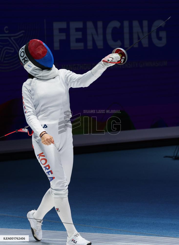 (SP)CHINA-HANGZHOU-ASIAN GAMES-FENCING(CN)