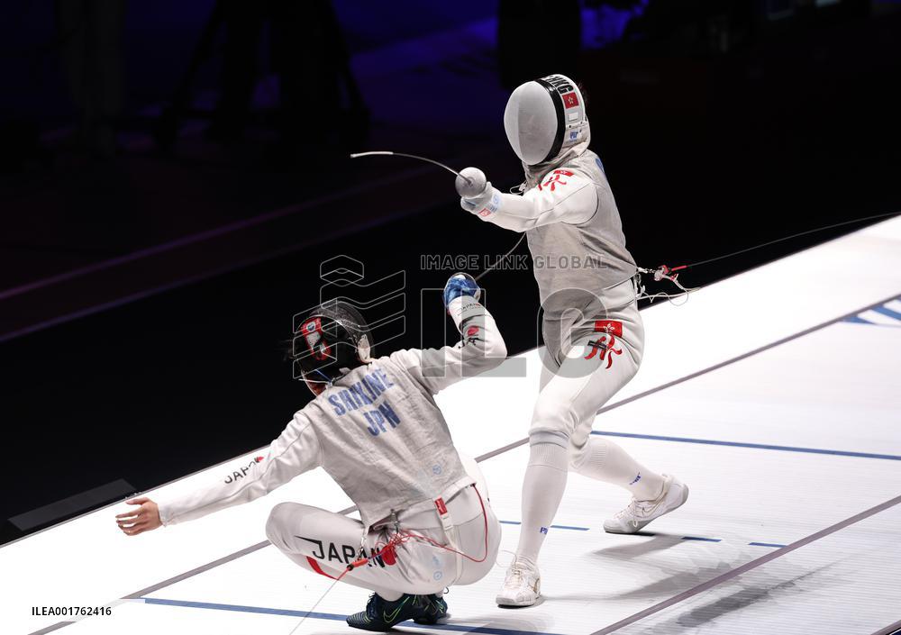 (SP)CHINA-HANGZHOU-ASIAN GAMES-FENCING (CN)