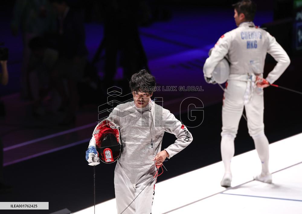 (SP)CHINA-HANGZHOU-ASIAN GAMES-FENCING (CN)