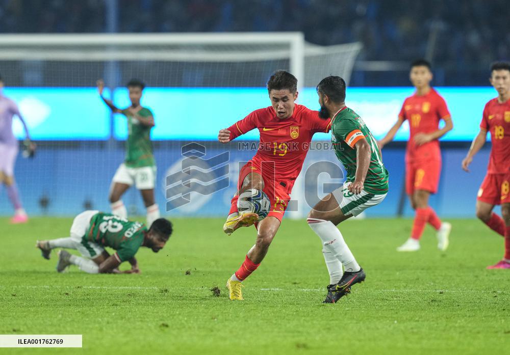 (SP)CHINA-HANGZHOU-ASIAN GAMES-FOOTBALL(CN)
