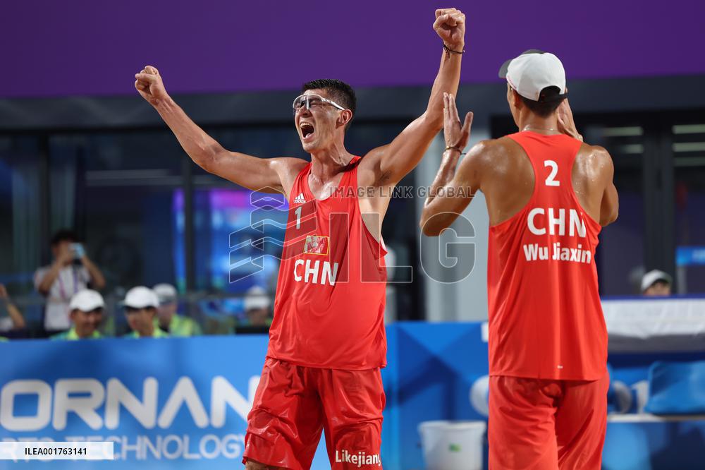 (SP)CHINA-NINGBO-ASIAN GAMES-BEACH VOLLEYBALL (CN)