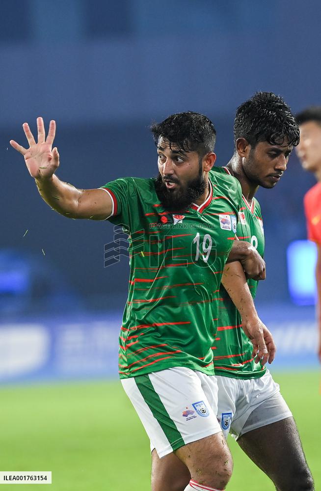 (SP)CHINA-HANGZHOU-ASIAN GAMES-FOOTBALL(CN)