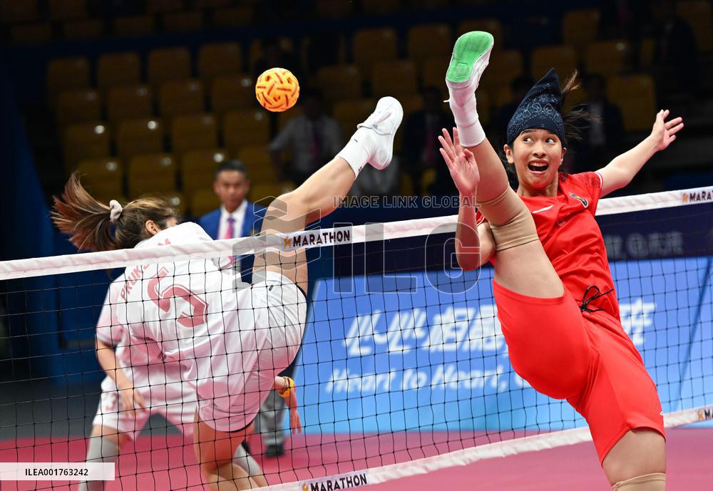 (SP)CHINA-JINHUA-ASIAN GAMES-SEPAKTAKRAW (CN)