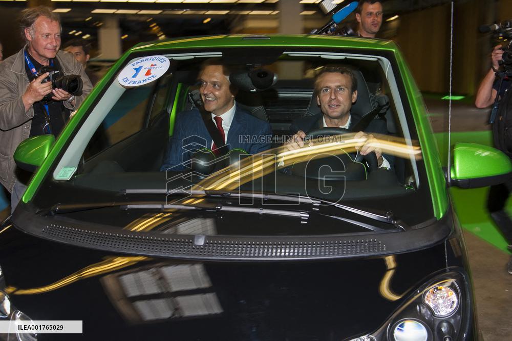 Macron Loves Wheels