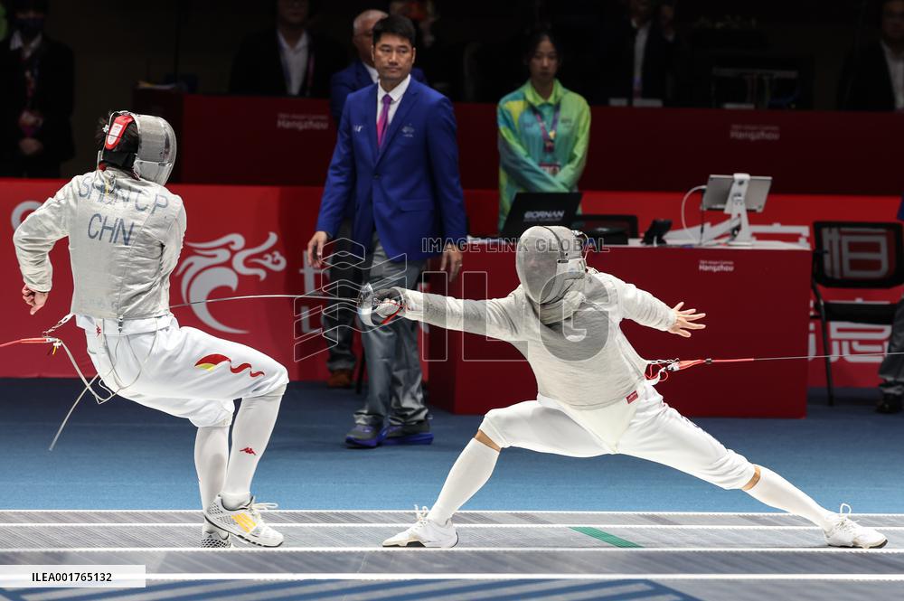 (SP)CHINA-HANGZHOU-ASIAN GAMES-FENCING(CN)
