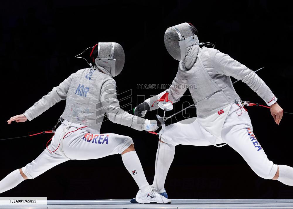 (SP)CHINA-HANGZHOU-ASIAN GAMES-FENCING(CN)