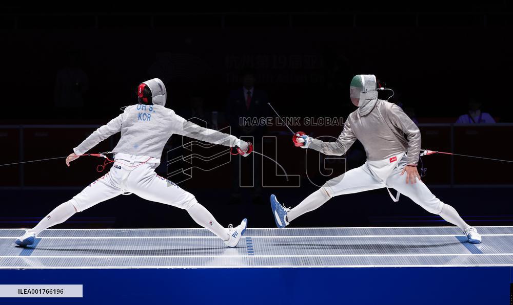 (SP)CHINA-HANGZHOU-ASIAN GAMES-FENCING(CN)