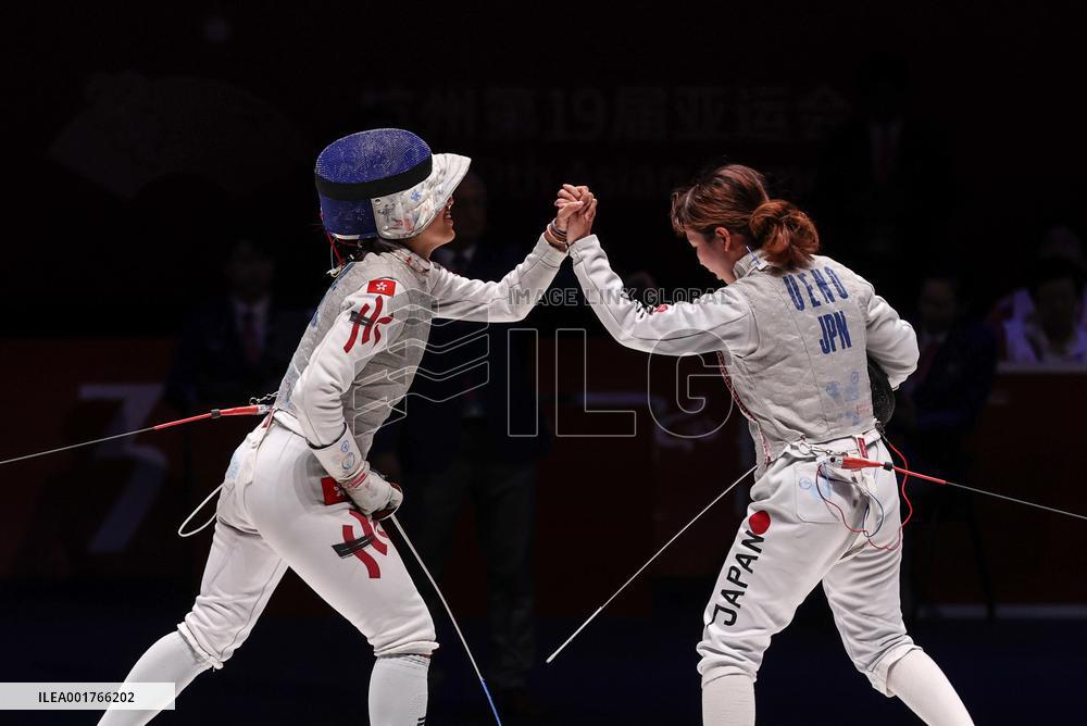 (SP)CHINA-HANGZHOU-ASIAN GAMES-FENCING(CN)