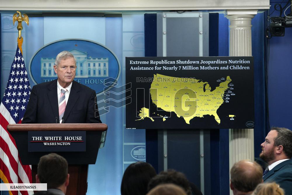 White House press briefing - Washington