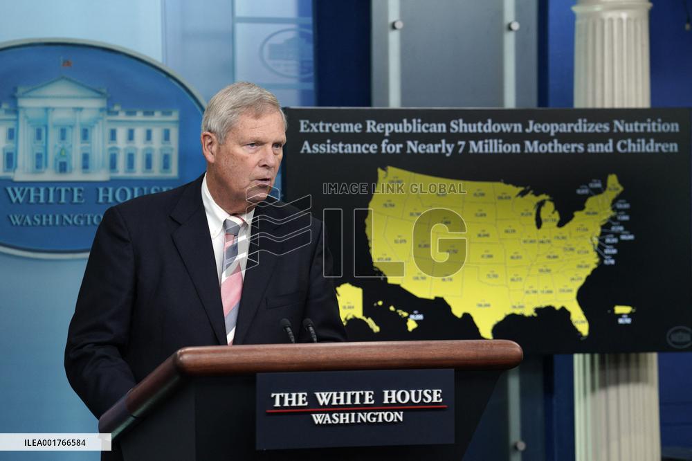 White House press briefing - Washington