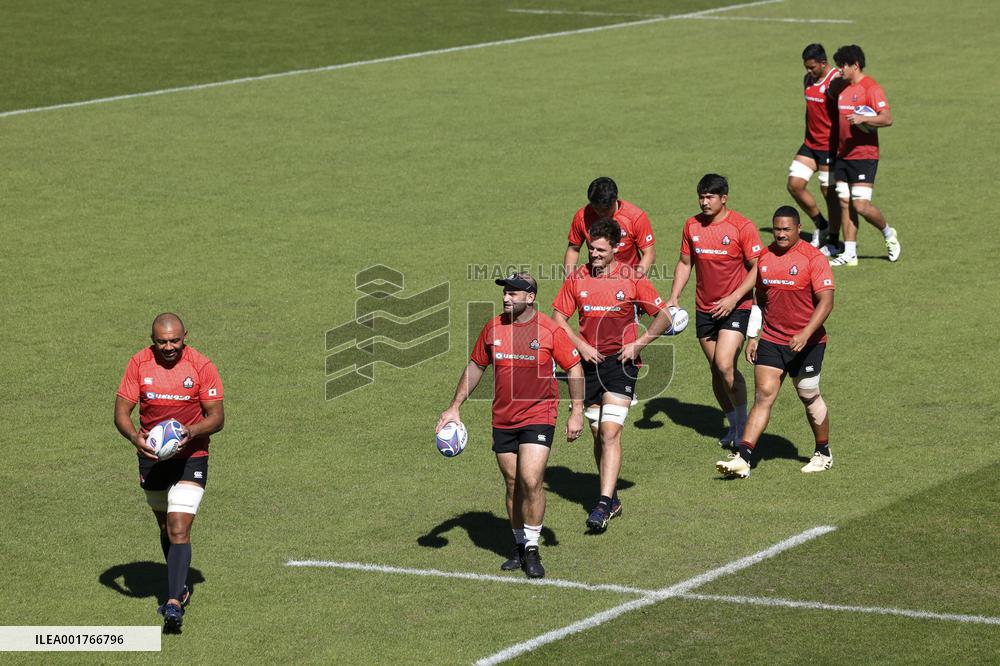 Rugby World Cup: Japan team's training