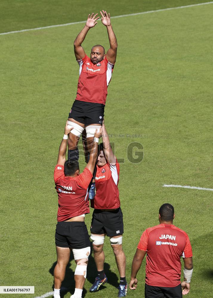 Rugby World Cup: Japan team's training
