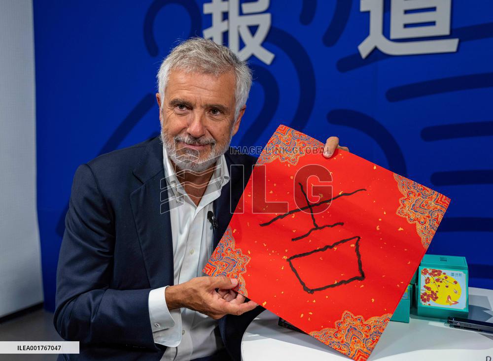 (SP)CHINA-HANGZHOU-ASIAN GAMES-IOC VICE PRESIDENT-INTERVIEW (CN)