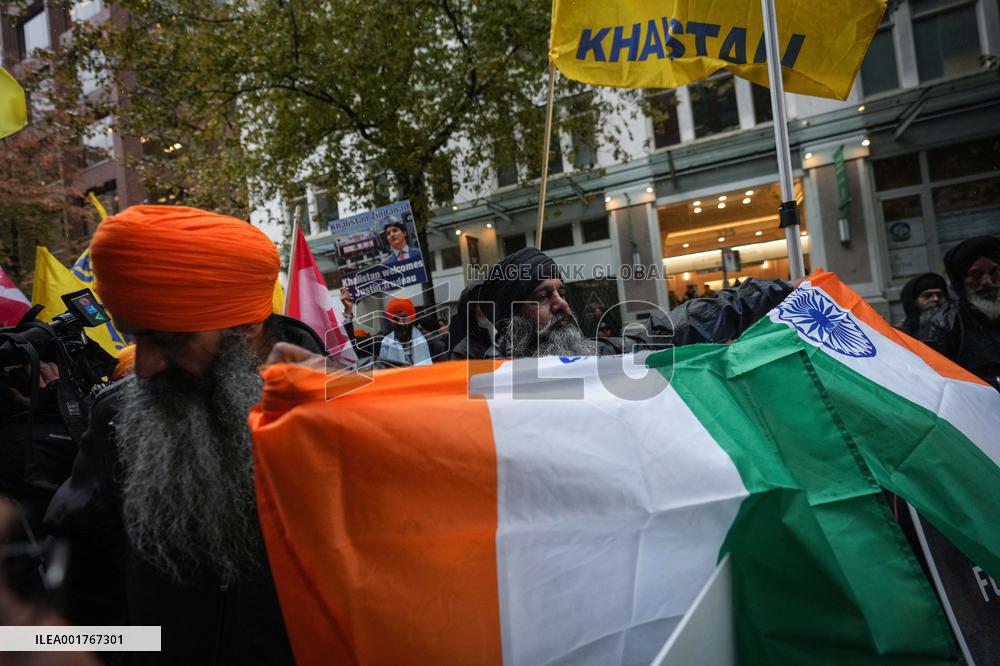 Sikhs Stage Protests Against Indian Government Over Murder - Canada