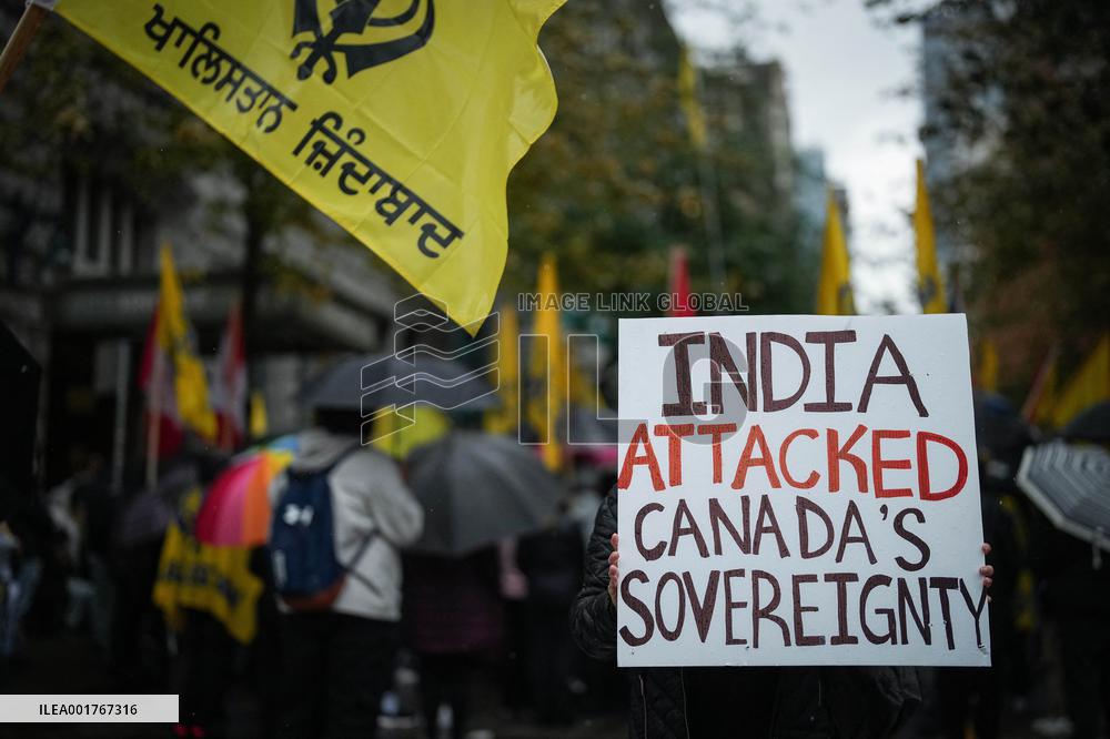 Sikhs Stage Protests Against Indian Government Over Murder - Canada