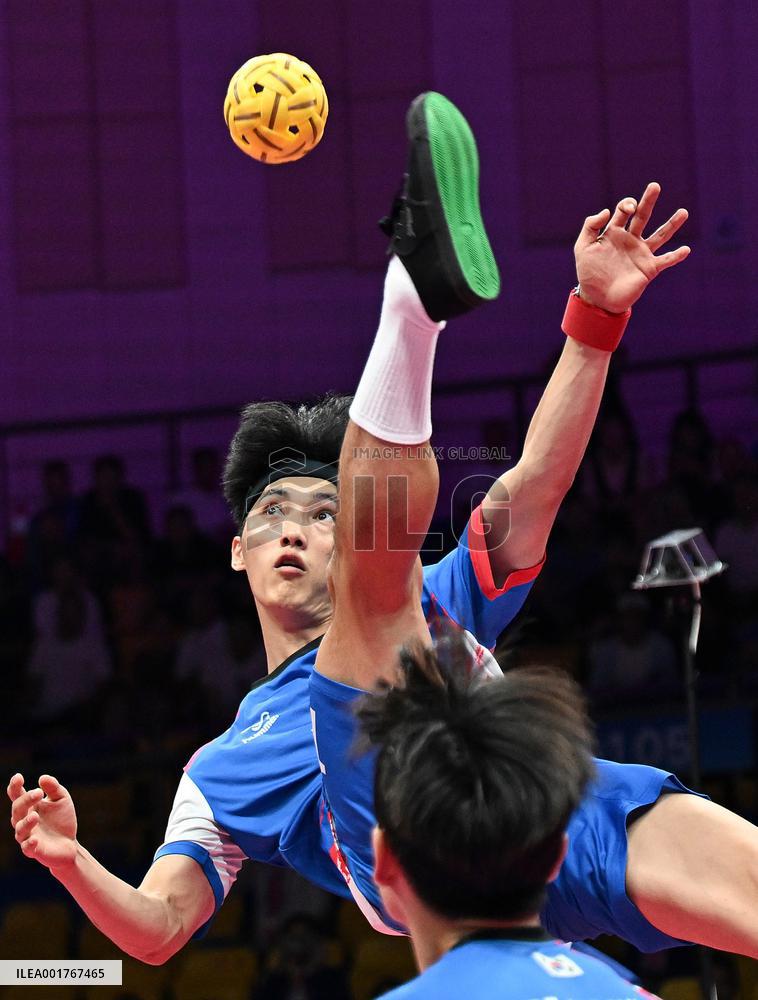 (SP)CHINA-JINHUA-ASIAN GAMES-SEPAKTAKRAW(CN)