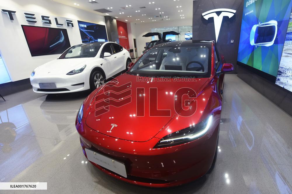 Tesla Model 3+ on Sale in Hangzhou